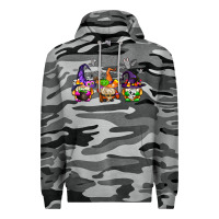 Slate Camo halloween gnomes Premium Hoodie - AdoDesignShop