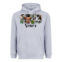 Heather Grey highland cow 2023 Heavyweight Hoodie - JahusDesignShop