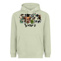 Matcha highland cow 2023 Heavyweight Hoodie - JahusDesignShop