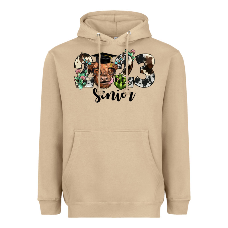 Highland Cow 2023 Heavyweight Hoodie by JahusDesignShop | Teevron