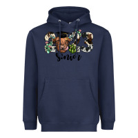 Navy highland cow 2023 Heavyweight Hoodie - JahusDesignShop