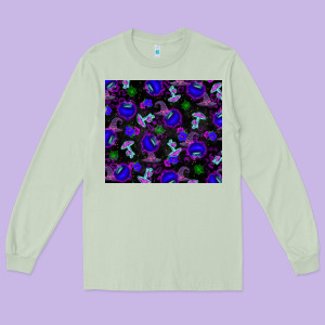 Halloween Long Sleeve Tee Designed By Texasbilliewilder