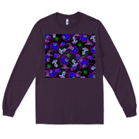 Plum Halloween Long Sleeve Tee - texasbilliewilder