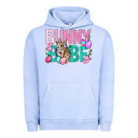 Pigment Grape Ice Bunny Babe Easter Urban Hoodie - BundleAndBundleShop