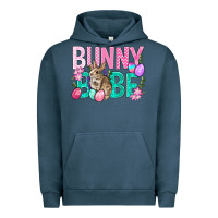 Pigment Midnight Navy Bunny Babe Easter Urban Hoodie - BundleAndBundleShop