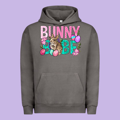 Bunny Babe Easter Urban Hoodie Designed By Bundleandbundleshop