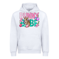 White Bunny Babe Easter Urban Hoodie - BundleAndBundleShop