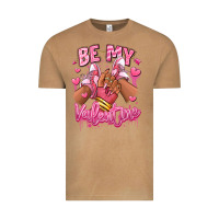 Vintage Camel be my valentine afro girl sneakers Vintage Tee - RanaPortraitStore