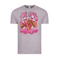 Vintage Zinc be my valentine afro girl sneakers Vintage Tee - RanaPortraitStore