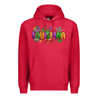 Cardinal mardi gras louisiana Premium Hoodie - MaliasSmallBusiness