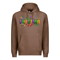 Chestnut mardi gras louisiana Premium Hoodie - MaliasSmallBusiness