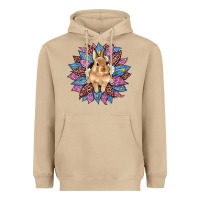 Mushroom easter leopard bunny sunflower Heavyweight Hoodie - Artiststas