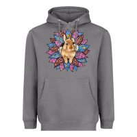 Storm easter leopard bunny sunflower Heavyweight Hoodie - Artiststas