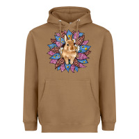 Toasted Coconut easter leopard bunny sunflower Heavyweight Hoodie - Artiststas