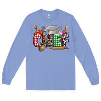 Colony Blue Chef Long Sleeve Tee - Zillion Design Studio
