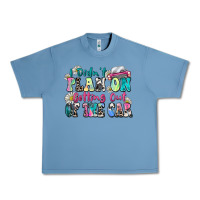 Pebble Blue i didn't plan on getting out of the car Urban Heavy Tee - Zillion Design Studio