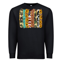 Black western brushstroke Premium Sweatshirt - AdoDesignShop