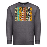 Charcoal Heather western brushstroke Premium Sweatshirt - AdoDesignShop