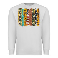 Dove Grey western brushstroke Premium Sweatshirt - AdoDesignShop