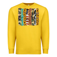 Lemon western brushstroke Premium Sweatshirt - AdoDesignShop