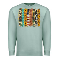 Seafoam western brushstroke Premium Sweatshirt - AdoDesignShop