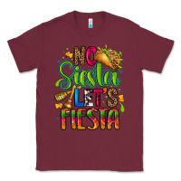 Burgundy no siesta lets fiesta Classic Tee - CTS Tumbler Store