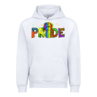 White Western Pride Urban Hoodie - BundleAndBundleShop