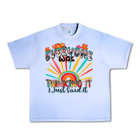 Grape Ice everyone was thinking it i just said it Urban Heavy Tee - Zillion Design Studio