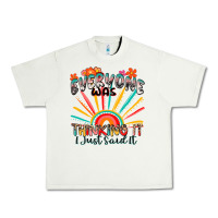 Pistachio everyone was thinking it i just said it Urban Heavy Tee - Zillion Design Studio
