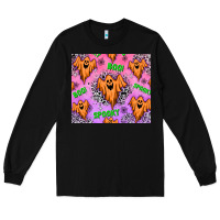 Black Halloween Long Sleeve Tee - texasbilliewilder