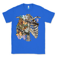 True Royal inhale peace exhale chaos chest Classic Tee - FaDigitalArtStudio