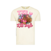 Vintage Arctic Yep still single heels and sneakers afro girl Vintage Tee - RanaPortraitStore