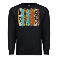 Black western brushstroke Premium Sweatshirt - AdoDesignShop