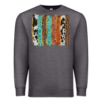 Charcoal Heather western brushstroke Premium Sweatshirt - AdoDesignShop