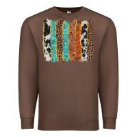 Chestnut western brushstroke Premium Sweatshirt - AdoDesignShop