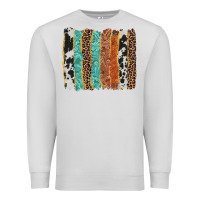 Dove Grey western brushstroke Premium Sweatshirt - AdoDesignShop