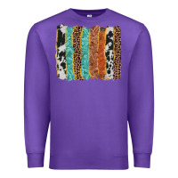 Purple western brushstroke Premium Sweatshirt - AdoDesignShop