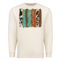 Sandshell western brushstroke Premium Sweatshirt - AdoDesignShop