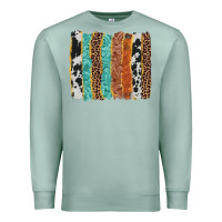 Seafoam western brushstroke Premium Sweatshirt - AdoDesignShop