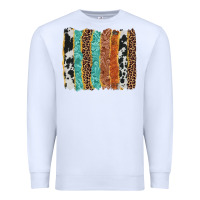 White western brushstroke Premium Sweatshirt - AdoDesignShop