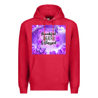 Cardinal thankful greatful blessed Premium Hoodie - NancyCooperArtShop