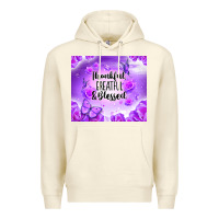Sandshell thankful greatful blessed Premium Hoodie - NancyCooperArtShop