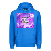 True Royal thankful greatful blessed Premium Hoodie - NancyCooperArtShop