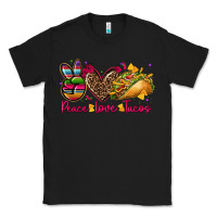 Black peace love tacos Classic Tee - CTS Tumbler Store
