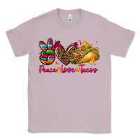 Lilac peace love tacos Classic Tee - CTS Tumbler Store