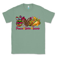 Sage peace love tacos Classic Tee - CTS Tumbler Store
