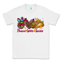 White peace love tacos Classic Tee - CTS Tumbler Store