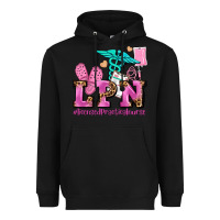 Black lpn licensed practical nurse Heavyweight Hoodie - AdoDesignShop