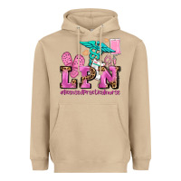 Mushroom lpn licensed practical nurse Heavyweight Hoodie - AdoDesignShop