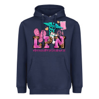 Navy lpn licensed practical nurse Heavyweight Hoodie - AdoDesignShop